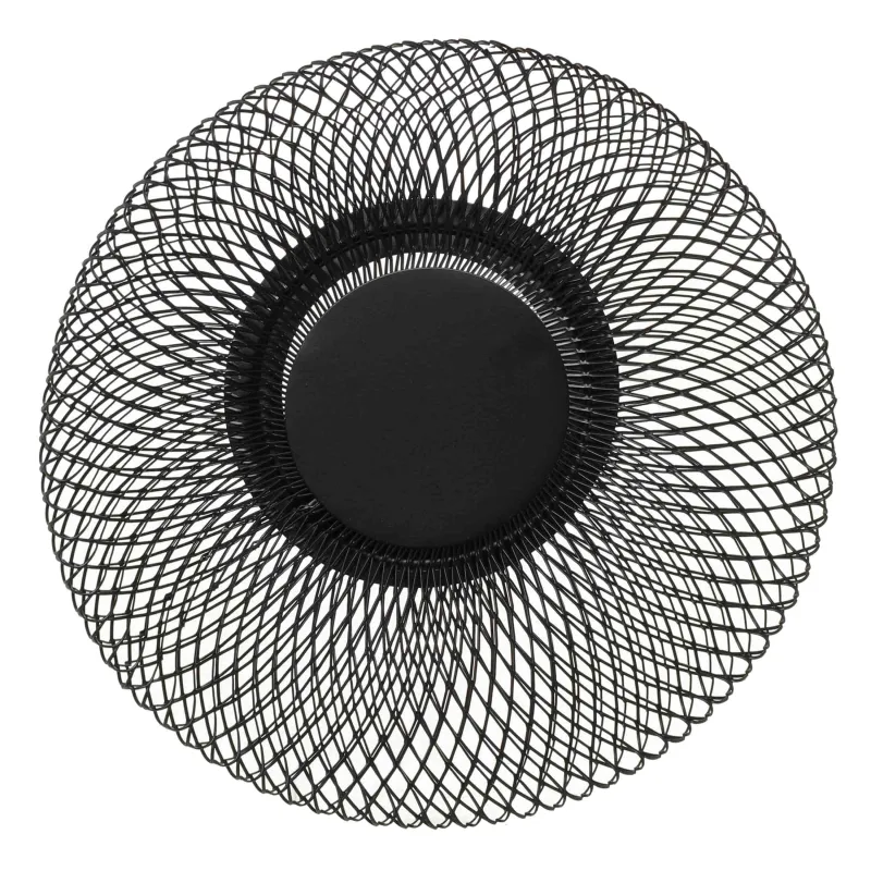 Fruit basket, 25 cm, metal, black, Mesh, Twist cell, image-1