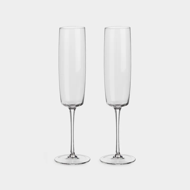 Drinking glass, 260 ml, 2 pcs, crystal glass, Lienza