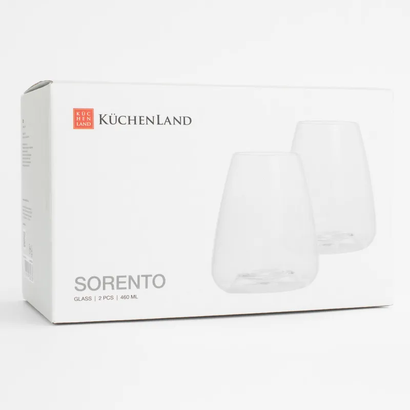 Glass, 11 cm, 460 ml, 2 pcs, glass, Sorento, image-5