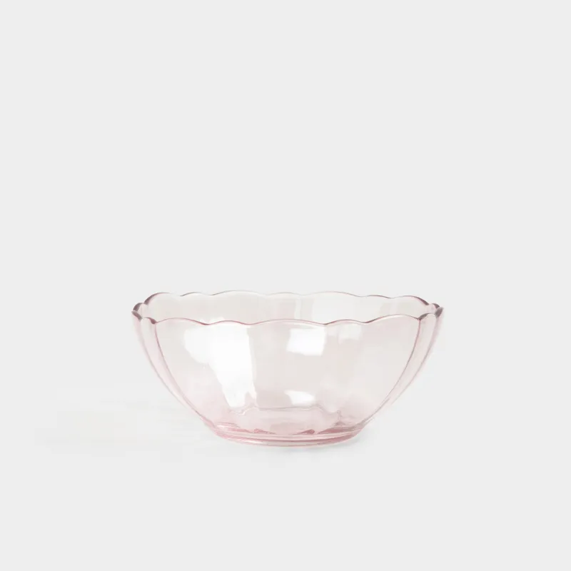Bowl, 12x5, 300 ml, glass, purple, Nelton color