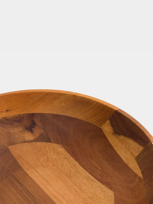 Fruit bowl, 26x8 cm, wood, Noble tree , image-5