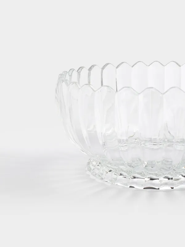 Salad bowl, 23x12 cm, glass P, Alpine, image-1