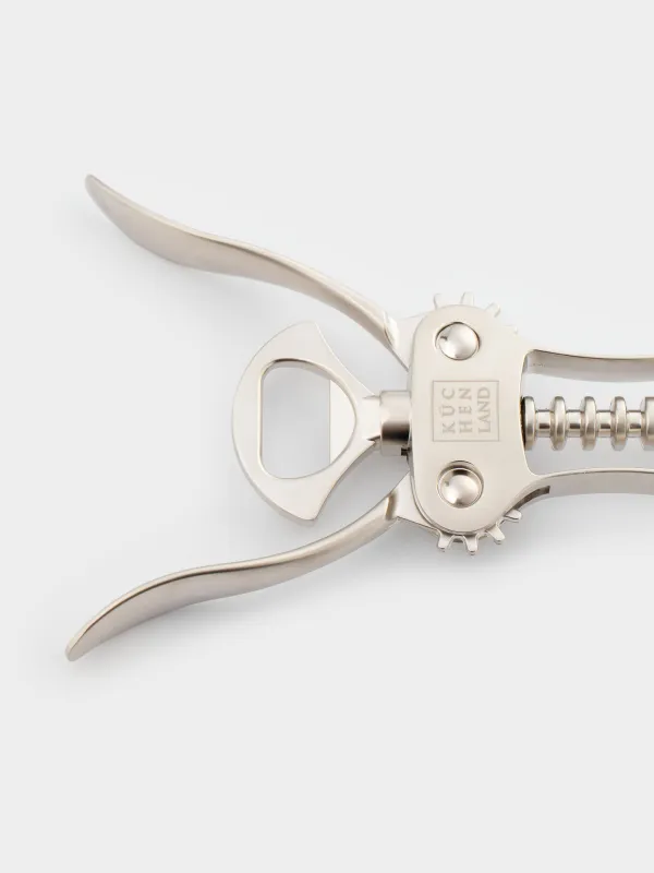 Lever corkscrew, 18 cm, metal, Easily, image-5
