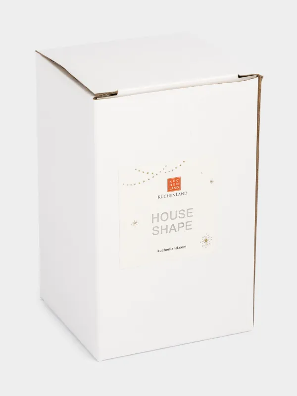 Cosmetic brush stand, 12 cm, ceramics, milky, Face fragment, Face, image-3