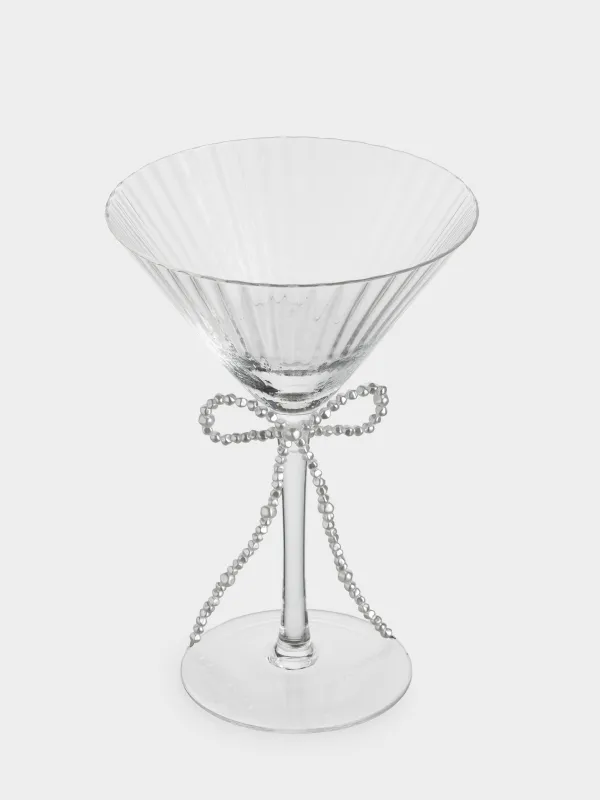 Drinking glass, 200 ml, glass R / plastic, Bow, Variations pearl, image-1