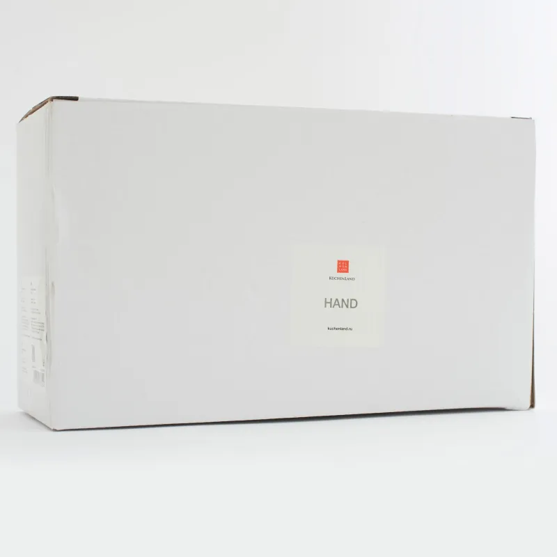 Figurine, 24 cm, polyresin, golden, Heart gesture, Hand, image-5