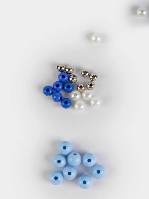 Creative armlet set, 12 cm, jewelry making, plastic, Snowflake, Creative armlet, image-3