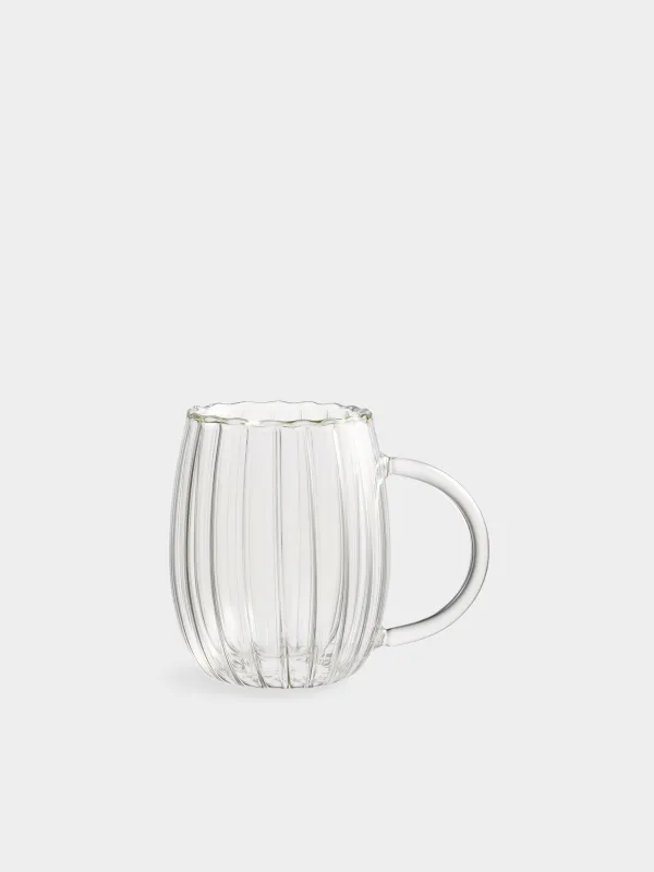 Mug, 400 ml, 2 pcs, glass B, mother of pearl, Air polar, image-1