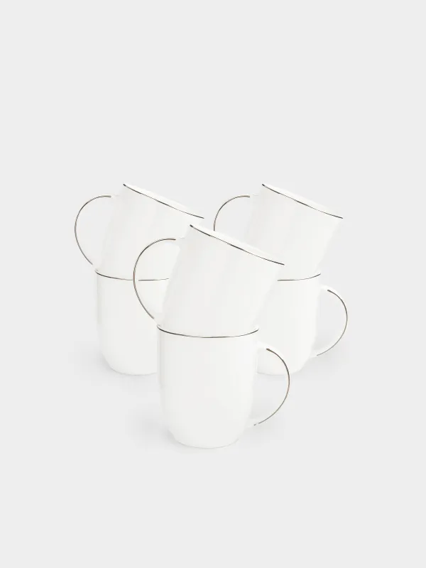 Mug, 400 ml, 6 pcs, porcelain F, Antarctica, image-0