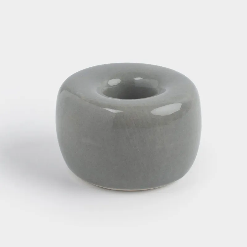 Toothbrush holder, 4 cm, porcelain P, gray, Minito