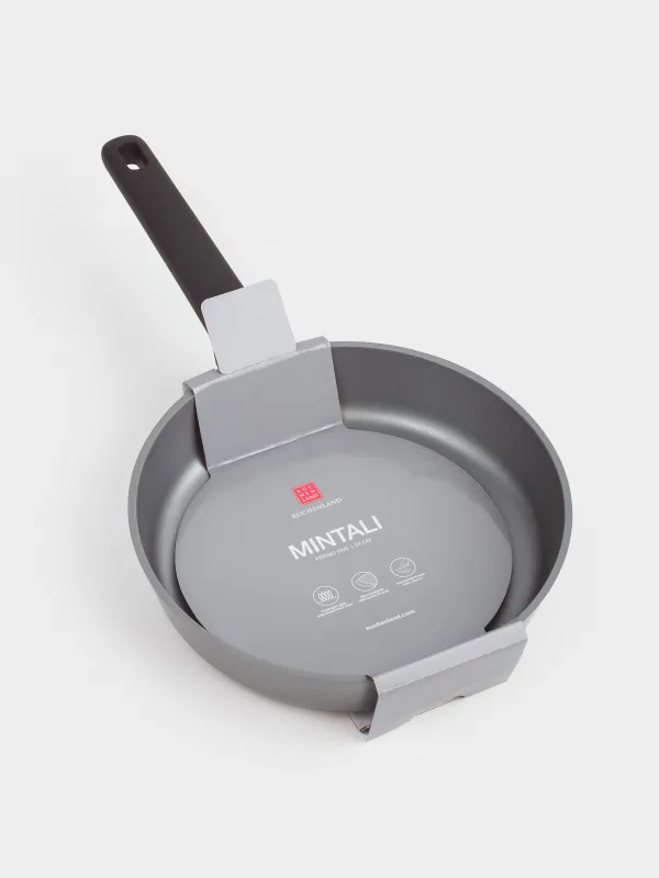 Frying pan, 24 cm, coated, aluminum, grey-black, Mintali, image-4