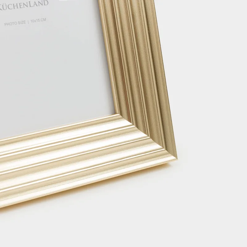 Photo frame, 16х21 cm, plastic / glass, gold, Gallery, image-5