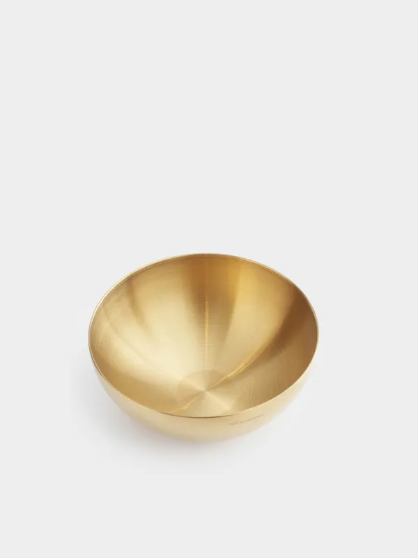 Bowl, 800 ml, steel, golden, Classic gold, image-1