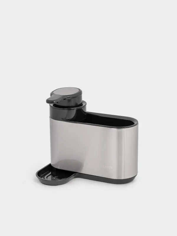 Detergent dispenser, 250 ml, organizer, steel / plastic, Classic, image-3