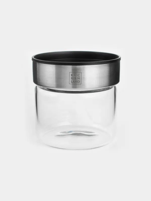 Food jar, 400 ml, glass B/plastic, Comfort, image-0