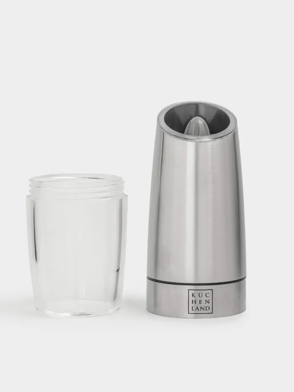 Spice mill, 20 cm, Gravity, Steel / Acrylic, LED W, Spicy, image-4