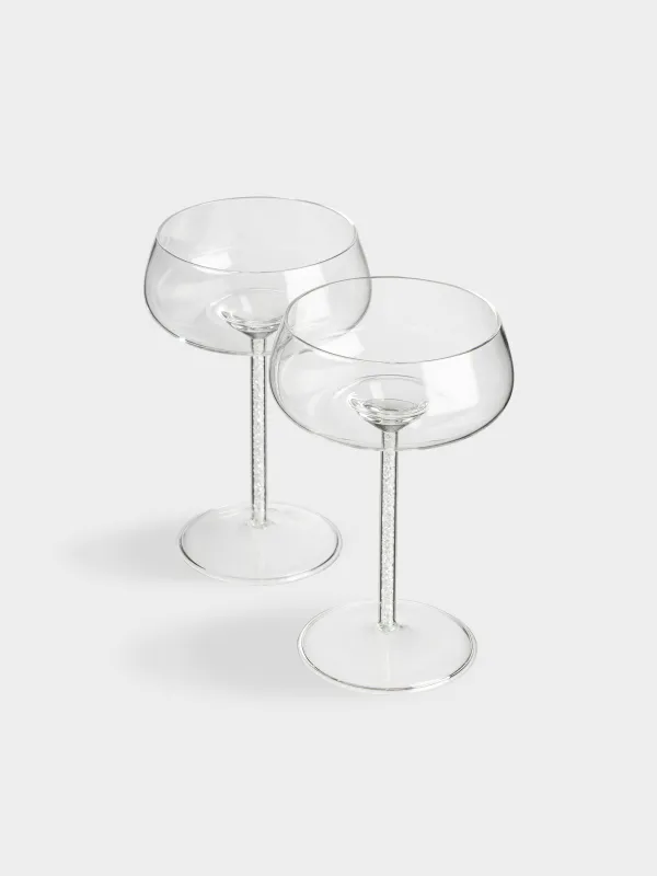 Drinking glass, 270 ml, 2 pcs, B glass / rhinestones, Sorento crystal, image-2
