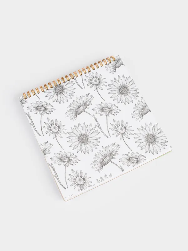 Coloring book, 21x21 cm, 24 sheets, on rings, Romance, Draw, image-2