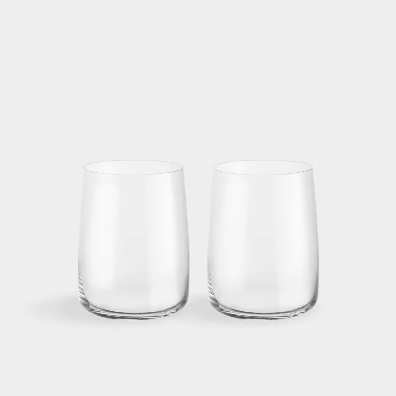 Glass, 11 cm, 450 ml, 2 pcs, crystal glass, Lienza