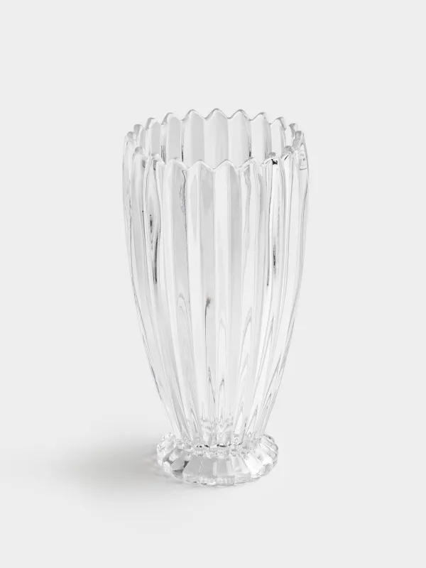 Flower vase, 27 cm, glass R, Alpine, image-1