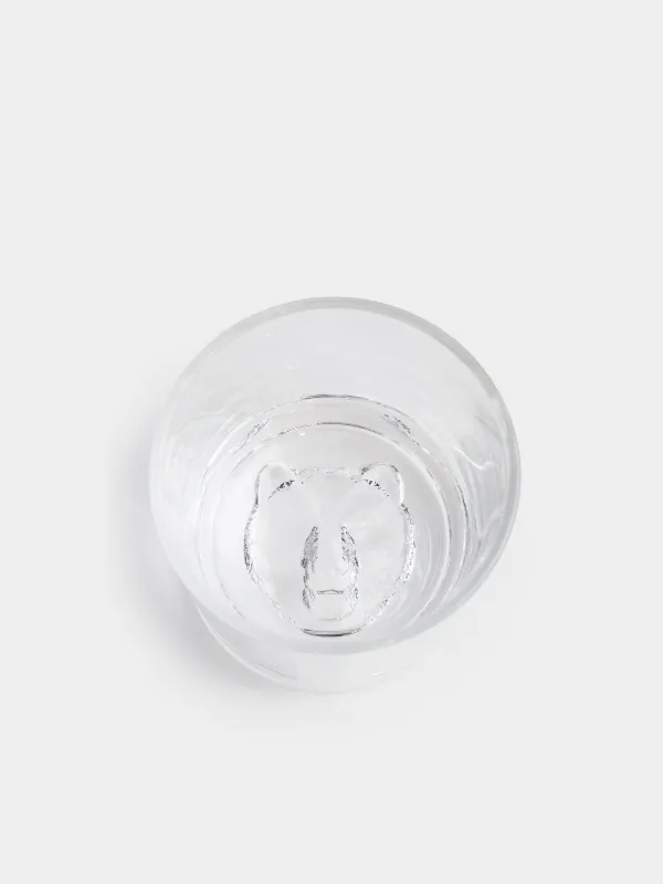 Drinking glass, 9 cm, 300 ml, glass, Bear, Elements, image-2