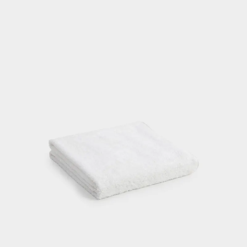 Towel, 70x140 cm, cotton, white, Terry cotton