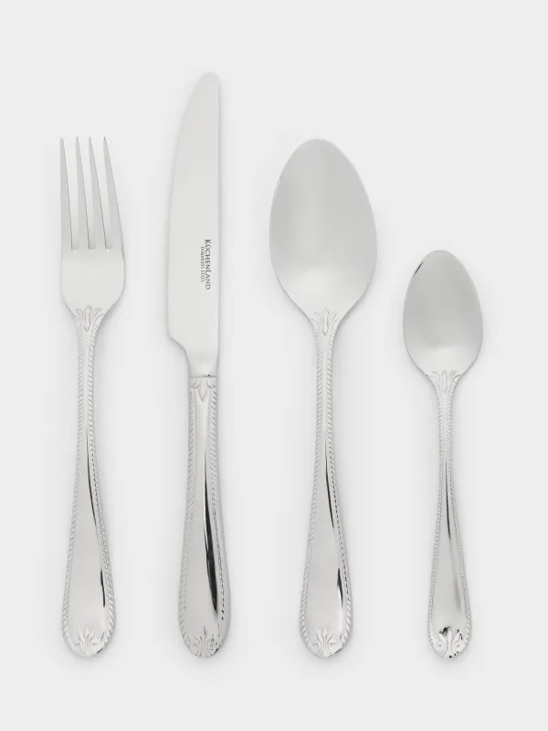 Cutlery, 6 persons, 24 items, steel, Avignon, image-4