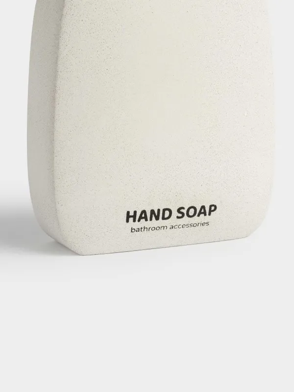 Liquid soap dispenser, 160 ml, cement / plastic, Sand, Severe, image-3