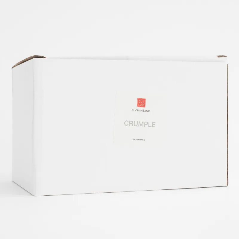 Tea pair, 1 person, 2 items, 350 ml, porcelain P, with golden edging, Crumpled effect, Crumple gold, image-6