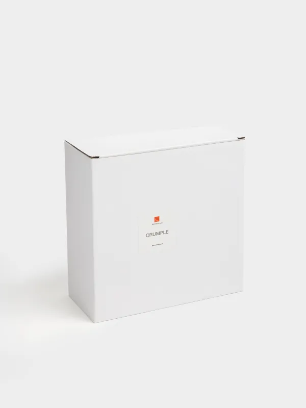 Salad bowl, 21x8 cm, ml, ceramic, milky, Wavy edge, Crumple, image-5