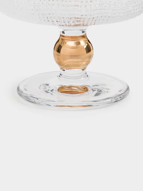 Cream bowl, 10 cm, 280 ml, glass R, Grain gold, image-3