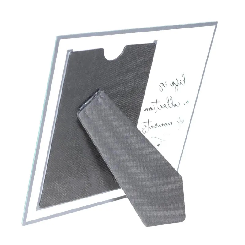 Photo frame, 19x21 cm, with passepartout, glass, Life is a collection of moments, Glossy, image-1