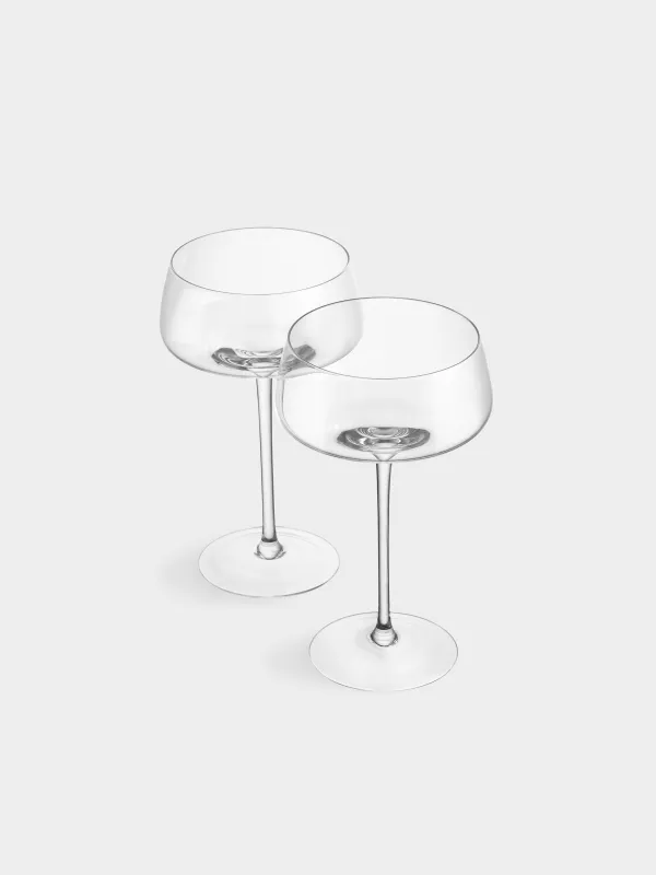 Drinking glass, 350 ml, 2 pcs, crystal glass, Lienza, image-1