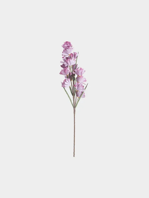 Decorative branch, 90 cm, EVA, Purple gladioli, Flower garden, image-0