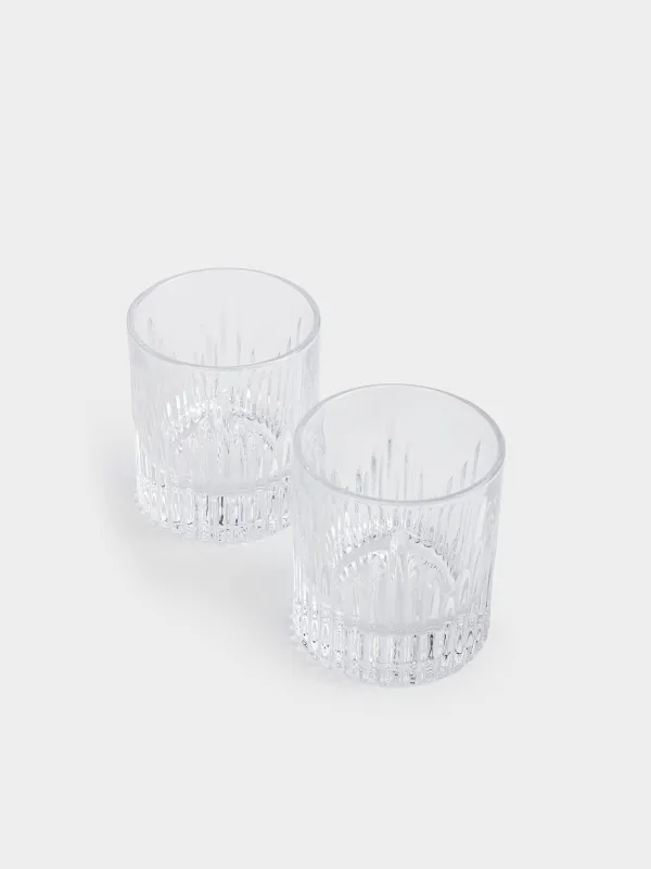 Drinking glass, 9 cm, 260 ml, 2 pcs, glass R, Harbor, image-1