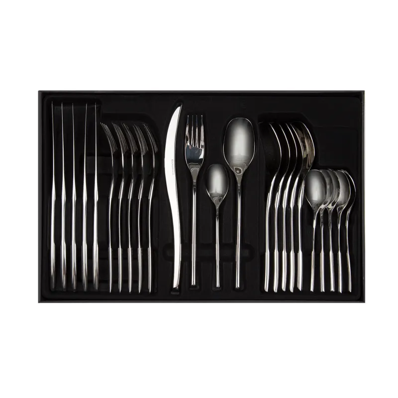 Kitchenware, 6 pers, 24 pcs, steel, New York City, image-2