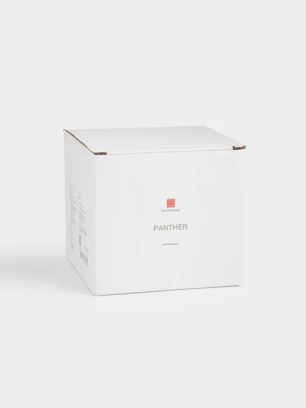 Mug, 400 ml, porcelain P, milk-golden, Panther, Panther, image-4