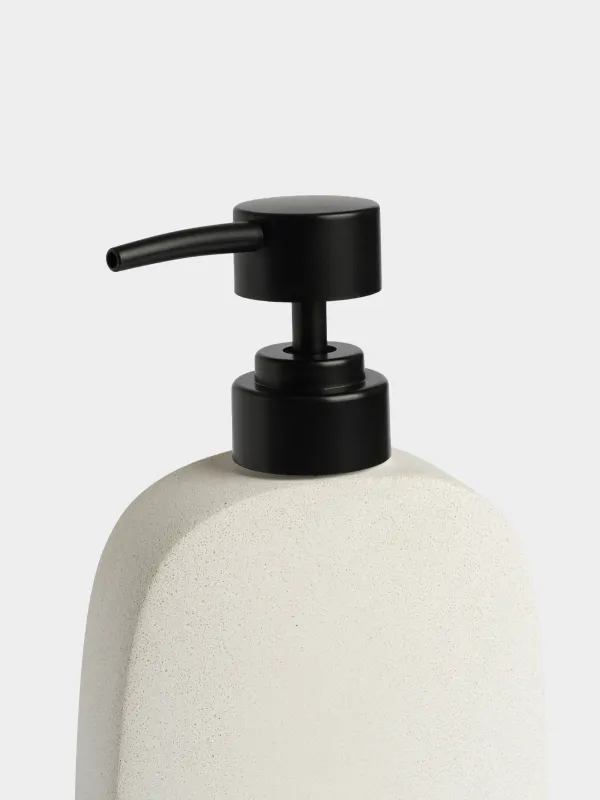Liquid soap dispenser, 160 ml, cement / plastic, Sand, Severe, image-4
