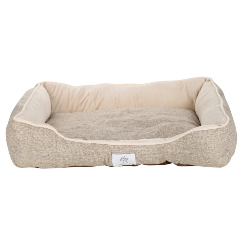 Animal lounger, 61x50x13 cm, polyester, beige, Funny pet, image-0