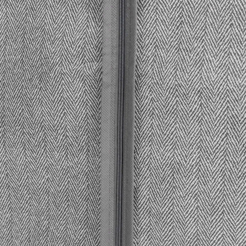Cover for clothes, 60x100 cm, textile / PVC, grey, Pedant new, image-2