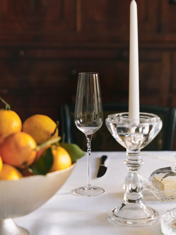 Drinking glass, 260 ml, 2 pcs, crystal glass, Twisted leg, Parma, image-5