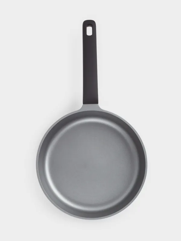 Frying pan, 24 cm, coated, aluminum, grey-black, Mintali, image-2