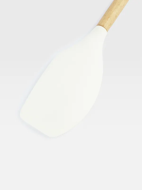 Spatula, 32 cm, silicone / wood, beige, Provence, image-2