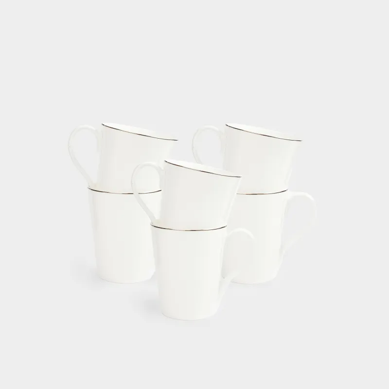 Mug, 380 ml, 6 pcs, porcelain F, Antarctica