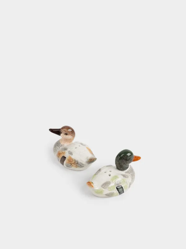 Salt and pepper set, 10 cm, ceramic, Duck, Duck, image-3
