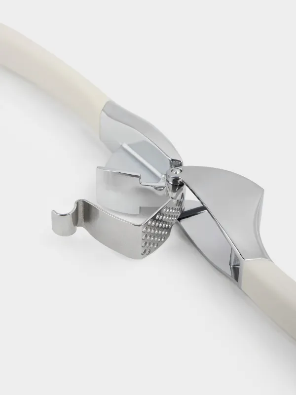 Garlic press, 17 cm, metal / plastic, Fastie, image-1