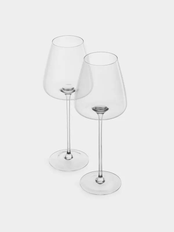Drinking glass, 630 ml, 2 pcs, crystal glass, Sorento, image-1