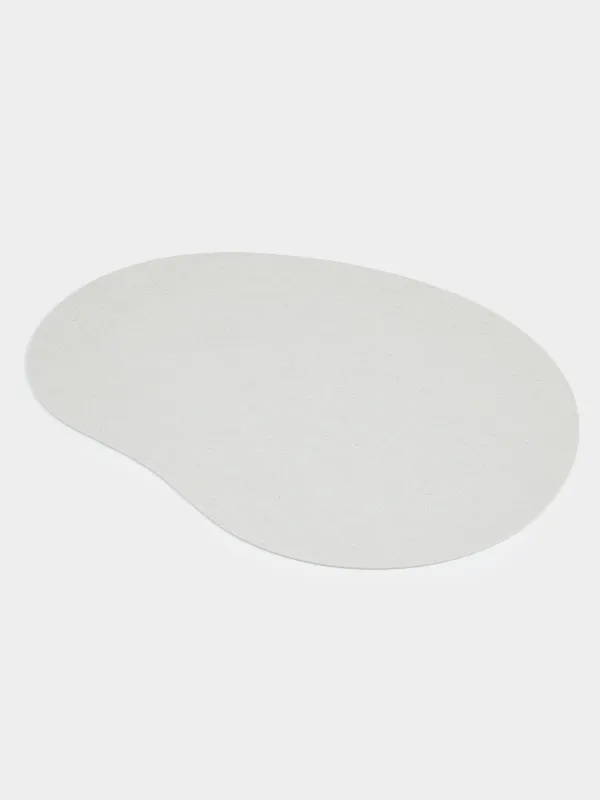 Napkin for appliances, 32x43 cm, PVC, double-sided, curly, silver/Champagne, Rock, image-3