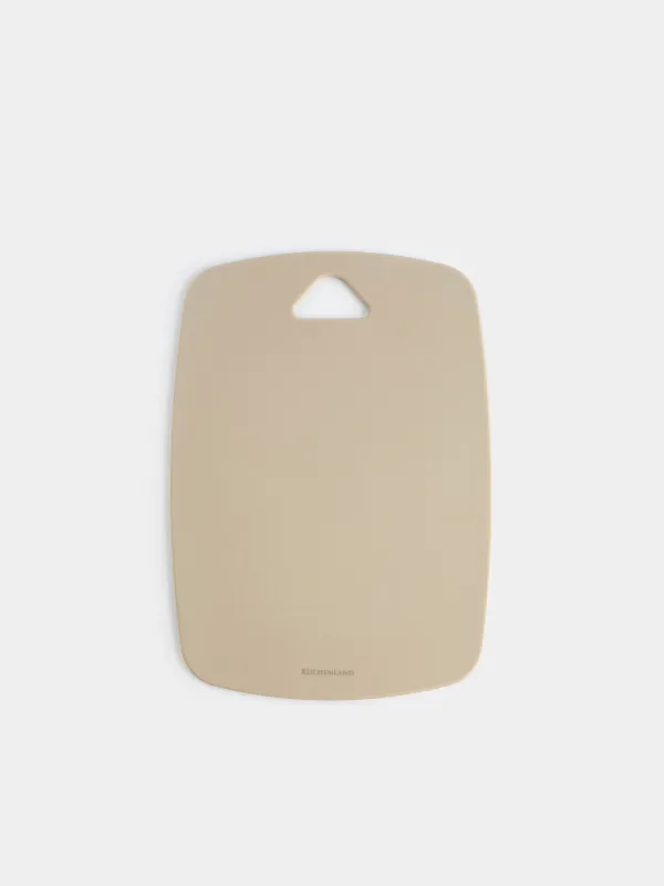 Cutting board, 30/35 cm, 2 pcs, plastic, milk/gray-brown, Soft kitchen, image-1