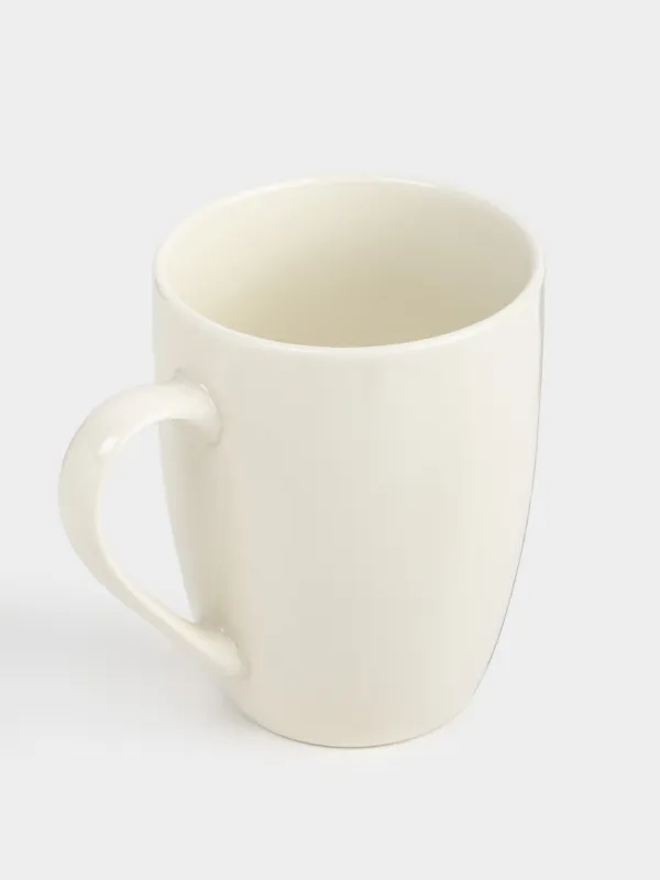 Children's tableware set, 2 items, porcelain N, white and gold, Design, Little friend, image-3